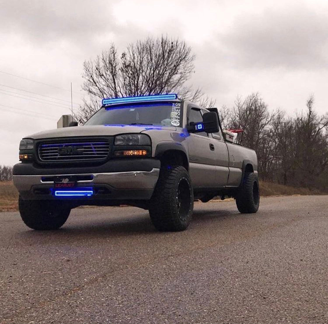 52'' RGB Halo Curved Light Bar