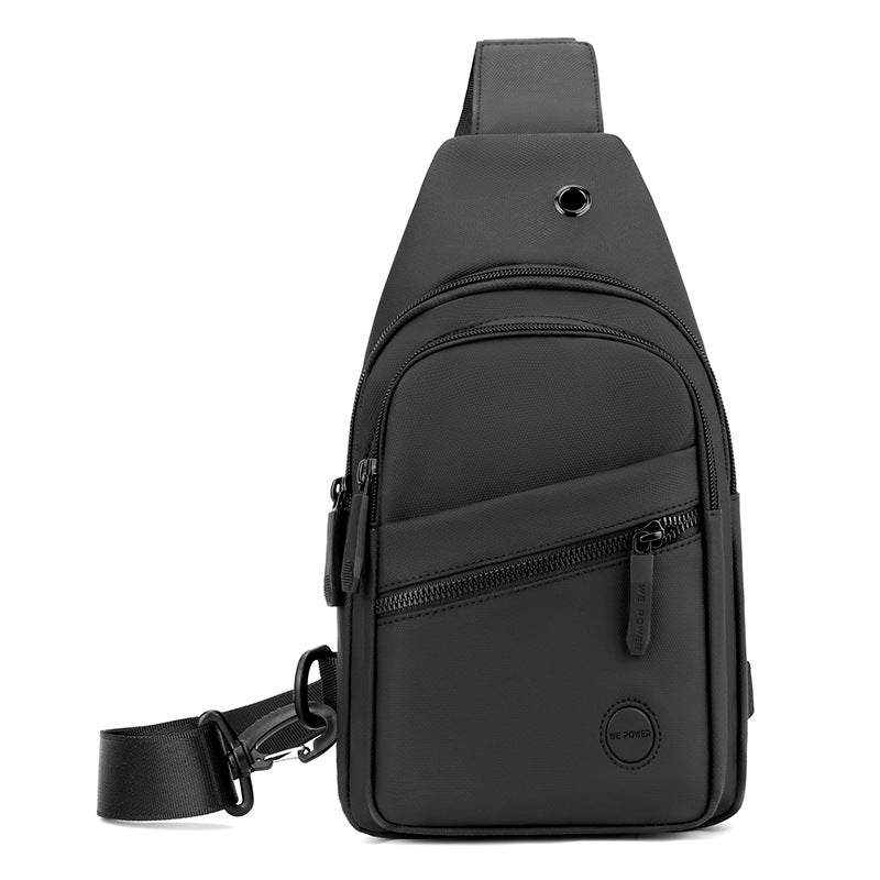Sling Bag Crossbody Backpack: Over Shoulder Daypack Casual Cross Chest Side Pack