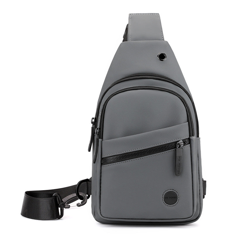 Sling Bag Crossbody Backpack: Over Shoulder Daypack Casual Cross Chest Side Pack