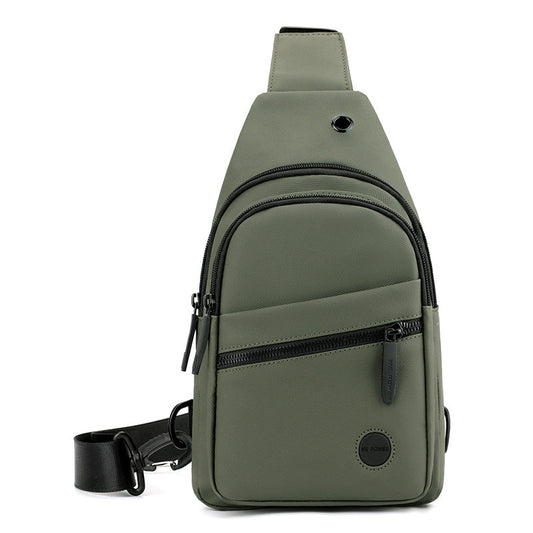 Sling Bag Crossbody Backpack: Over Shoulder Daypack Casual Cross Chest Side Pack