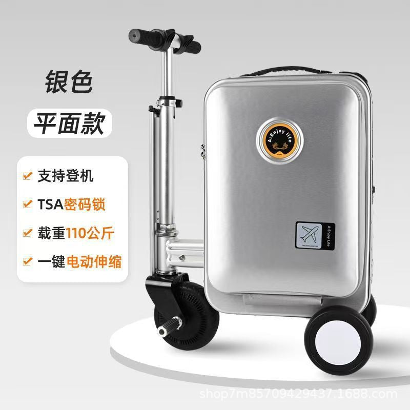 [3C Certification] Electric Suitcase Can Be Ridden in 2025 Suitcase with Super Long Battery Life 20inch Boarding Case Password